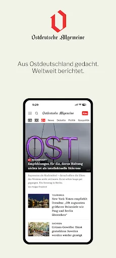 Скриншот 1 — Ostdeutsche Allgemeine