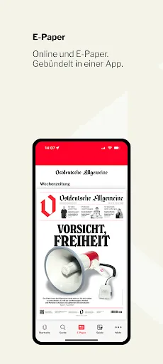 Скриншот 2 — Ostdeutsche Allgemeine