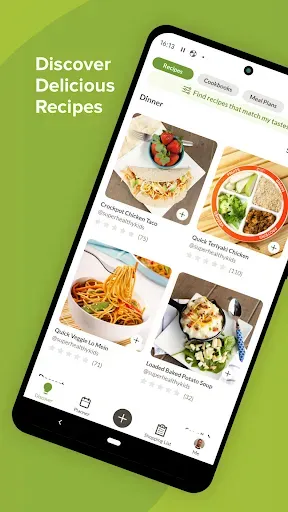 Скриншот 1 — Prepear Meal Planner & Recipes