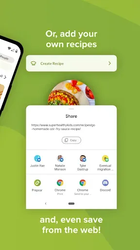 Скриншот 2 — Prepear Meal Planner & Recipes