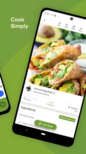 Скриншот 8 — Prepear Meal Planner & Recipes