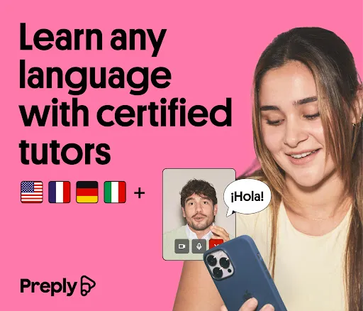 Скриншот 1 — Preply: изучение языков онлайн
