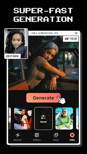 Скриншот 2 — Hula - AI Video Generator