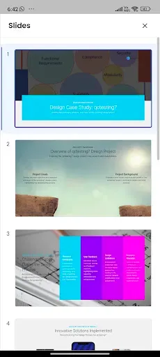 Скриншот 4 — Presentations.AI