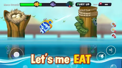 Скриншот 5 — Fish Dash: Shark Eater Frenzy