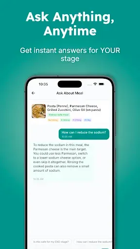 Скриншот 6 — Kidney Pal: Renal Diet Tracker