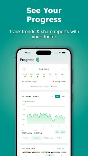 Скриншот 7 — Kidney Pal: Renal Diet Tracker