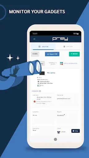 Скриншот 3 — Prey: Tracking & Security