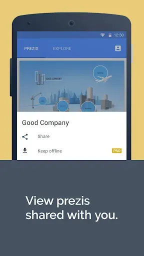 Скриншот 3 — Prezi Viewer