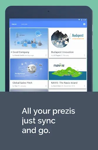 Скриншот 6 — Prezi Viewer