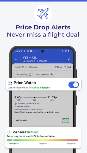 Скриншот 2 — Priceline: Hotel, Flight & Car