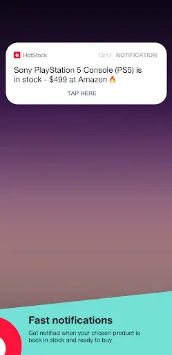 Скриншот 3 — HotStock - in-stock alerts