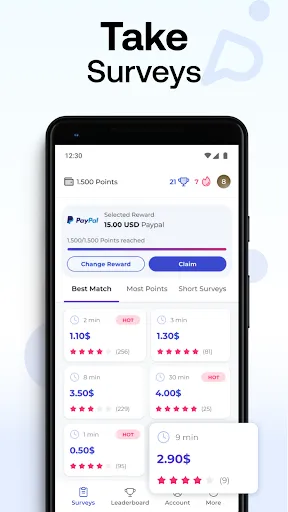 Скриншот 3 — Prime Opinion: Survey for Cash