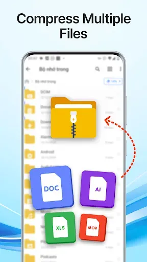Скриншот 3 — ZIP Extractor: ZIP RAR Opener
