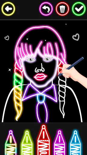 Скриншот 5 — Princess Coloring Book Glitter