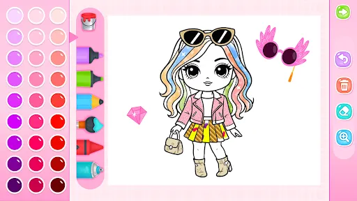 Скриншот 6 — Doll Princess Coloring Games