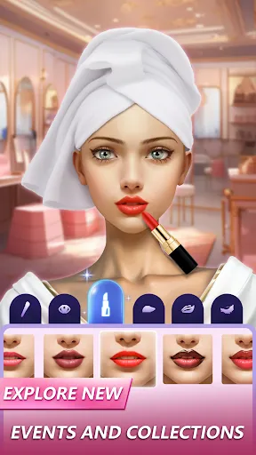 Скриншот 4 — Fashion Makeup:Dress Up Show
