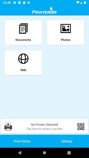 Скриншот 3 — PrinterOn Print Service