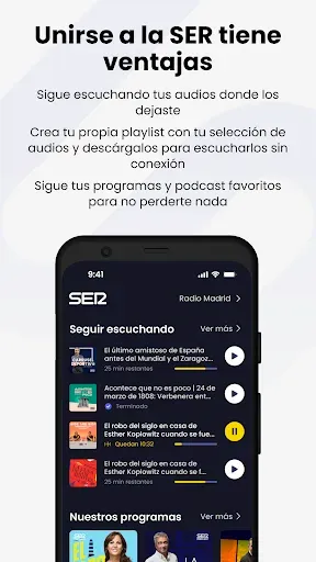 Скриншот 6 — Cadena SER Radio