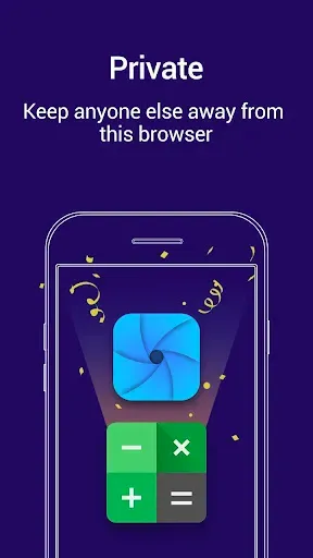Скриншот 1 — Private Browser-Privacy Vault