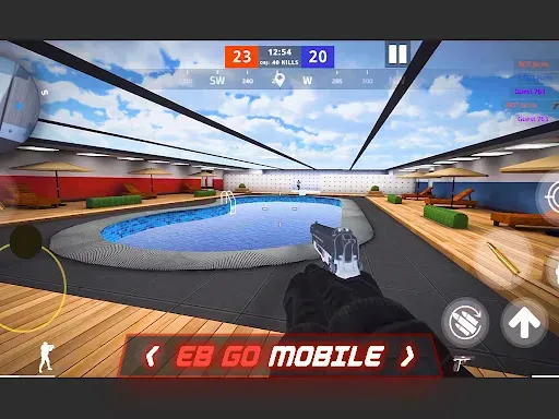 Скриншот 6 — Эпическая битва го: мобайл FPS