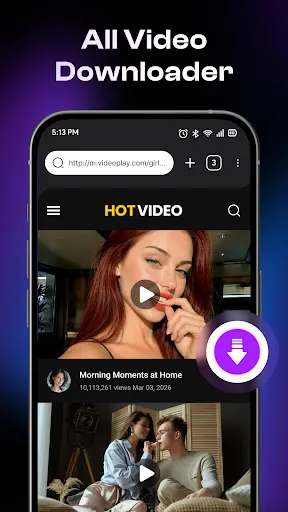 Скриншот 2 — Private Browser: Video Saver