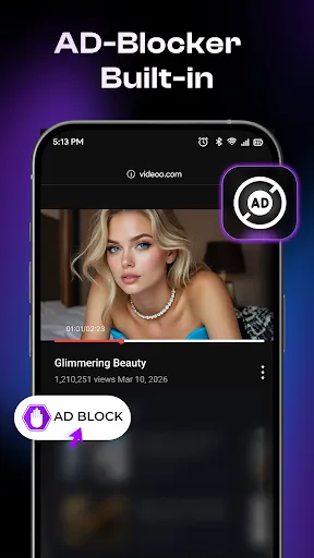 Скриншот 4 — Private Browser: Video Saver