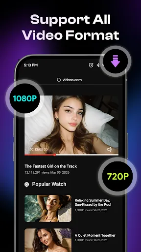 Скриншот 5 — Private Browser: Video Saver