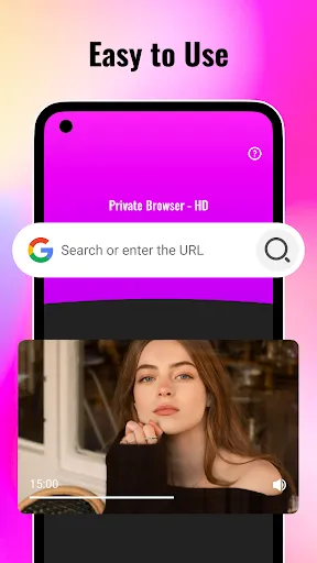 Скриншот 1 — Private Browser - HD