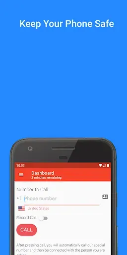 Скриншот 2 — Private Callr - Secure & Anony