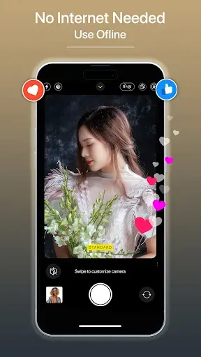 Скриншот 2 — Camera 4K Phone 15, Selfie Pro