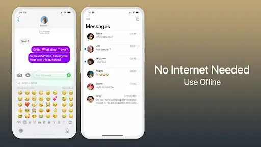 Скриншот 2 — Messages Phone 15 - OS 17 Pro