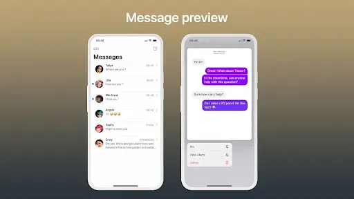 Скриншот 5 — Messages Phone 15 - OS 17 Pro