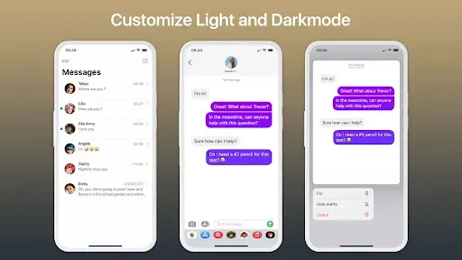 Скриншот 6 — Messages Phone 15 - OS 17 Pro