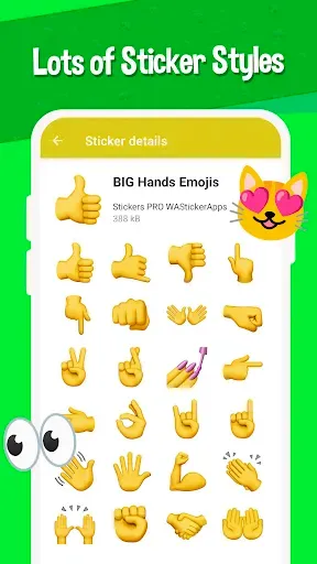 Скриншот 7 — Наклейки Emojis WAStickerApps