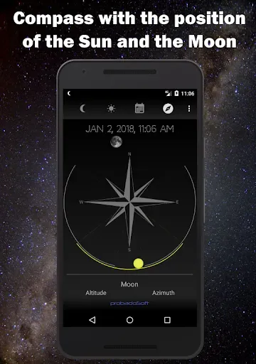 Скриншот 4 — Moon Phase Calendar