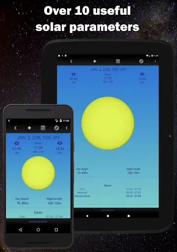 Скриншот 8 — Moon Phase Calendar