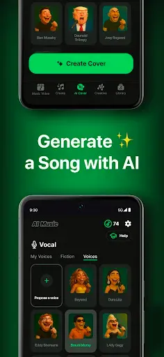 Скриншот 7 — AI Music: Cover & Song Maker