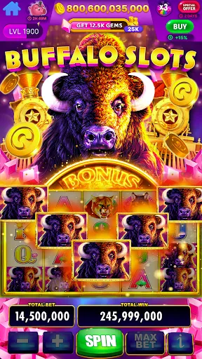 Скриншот 1 — Cashman Casino: Онлайн казино