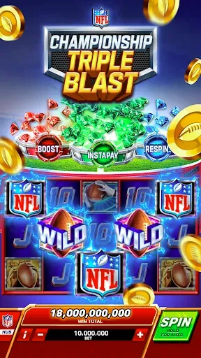 Скриншот 3 — Casino Super Bowl Slots: NFL