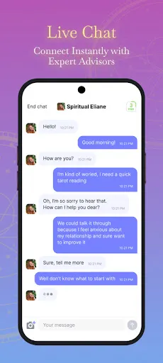Скриншот 3 — Psychic Text & Tarot Reading