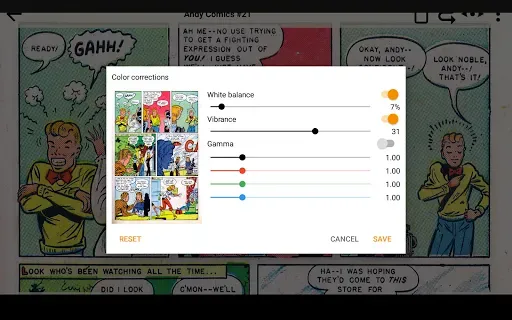 Скриншот 5 — CDisplayEx Comic Reader Lite