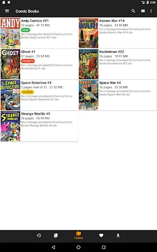 Скриншот 6 — CDisplayEx Comic Reader Lite