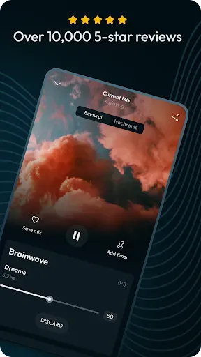 Скриншот 2 — Binaural Beats Brainwaves