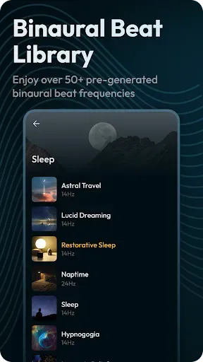 Скриншот 3 — Binaural Beats Brainwaves