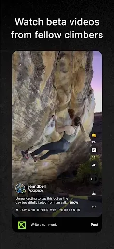 Скриншот 4 — KAYA: THE CLIMBER’S APP