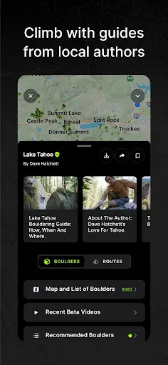 Скриншот 5 — KAYA: THE CLIMBER’S APP