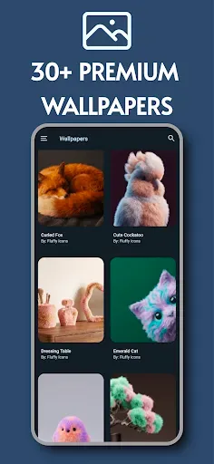 Скриншот 3 — Fluffy Icons - One UI Style