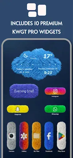 Скриншот 4 — Fluffy Icons - One UI Style