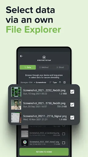 Скриншот 2 — iShredder: удаление данных